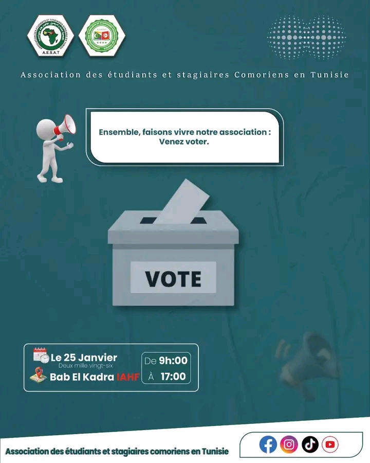 🗳️ Élections – Informations importantes